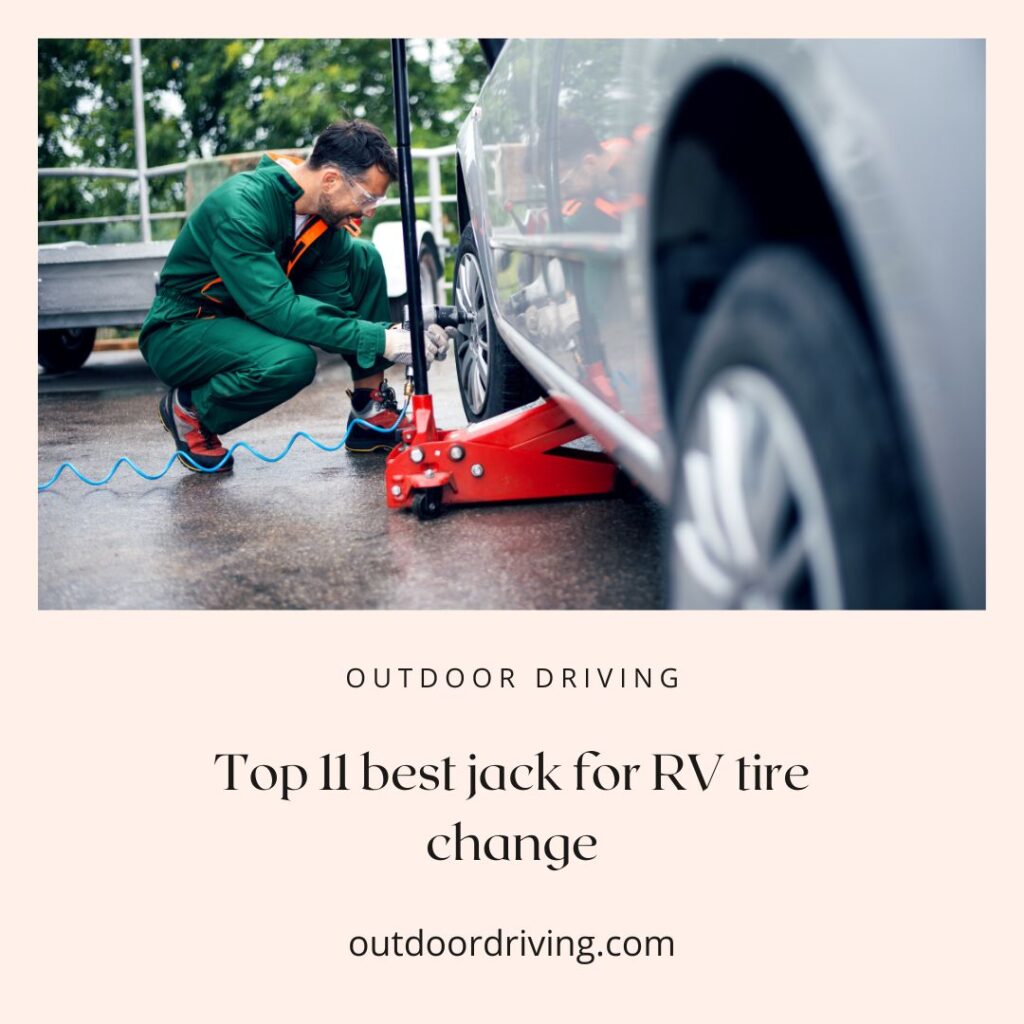 best jack for RV tire change