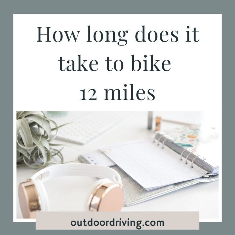 How long does it take to bike 12 miles | Detail Discussed