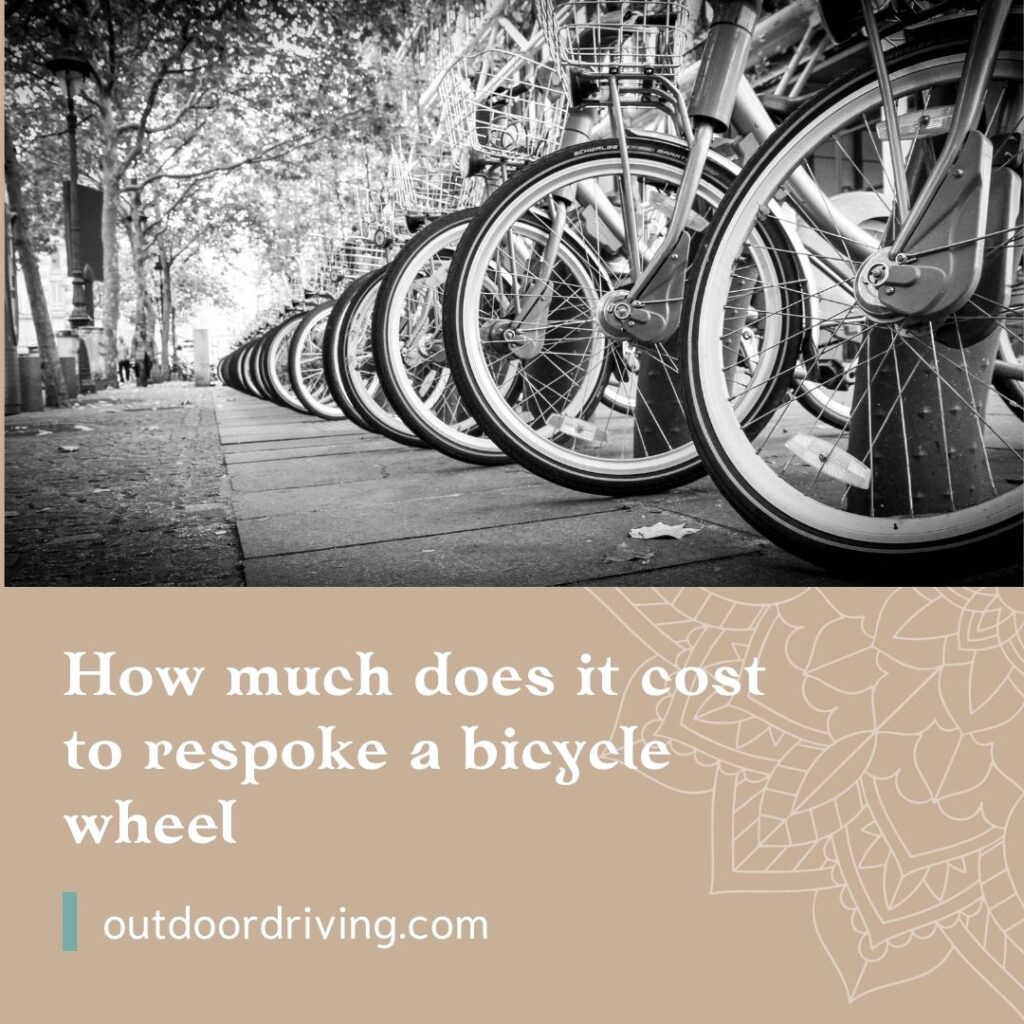 How much does it cost to respoke a bicycle wheel 