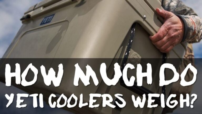 How Much Does a Full Cooler Weight