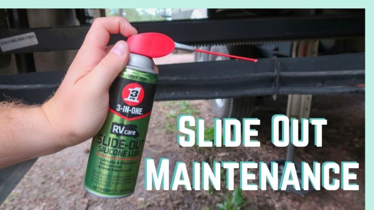 How to Lubricate Rv Slide Outs