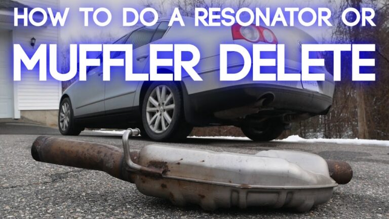 How to Remove a Muffler Without Cutting It