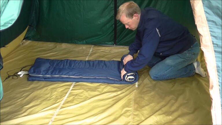 How to Roll Up a Coleman Sleeping Bag