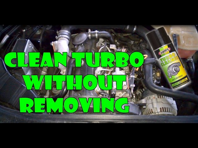 How to Clean Turbo Vanes Duramax Without Removing