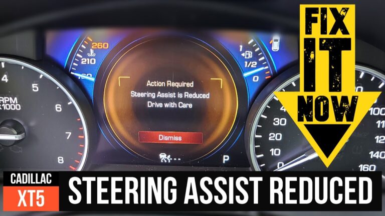 What Does Steering Assist is Reduced Drive With Care Mean