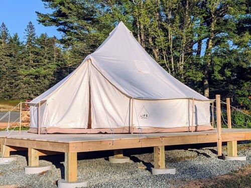 How to Build Tent Platform