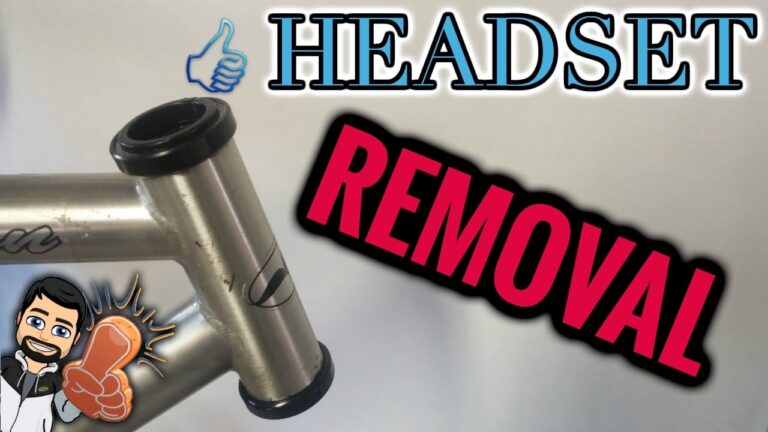 How to Remove a Headset from a Bike