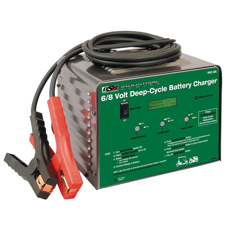 How to Charge 8 Volt Battery - Outdoor Driving