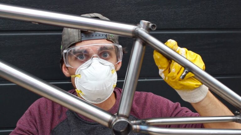 How to Remove Paint from Bike Frame