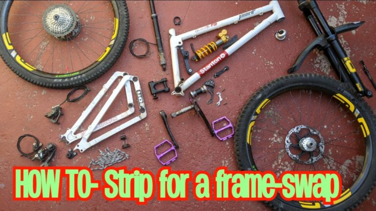 How to Strip a Bike Frame