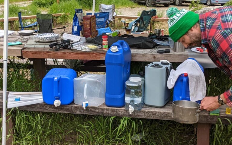 How to Clean Camping Water Containers