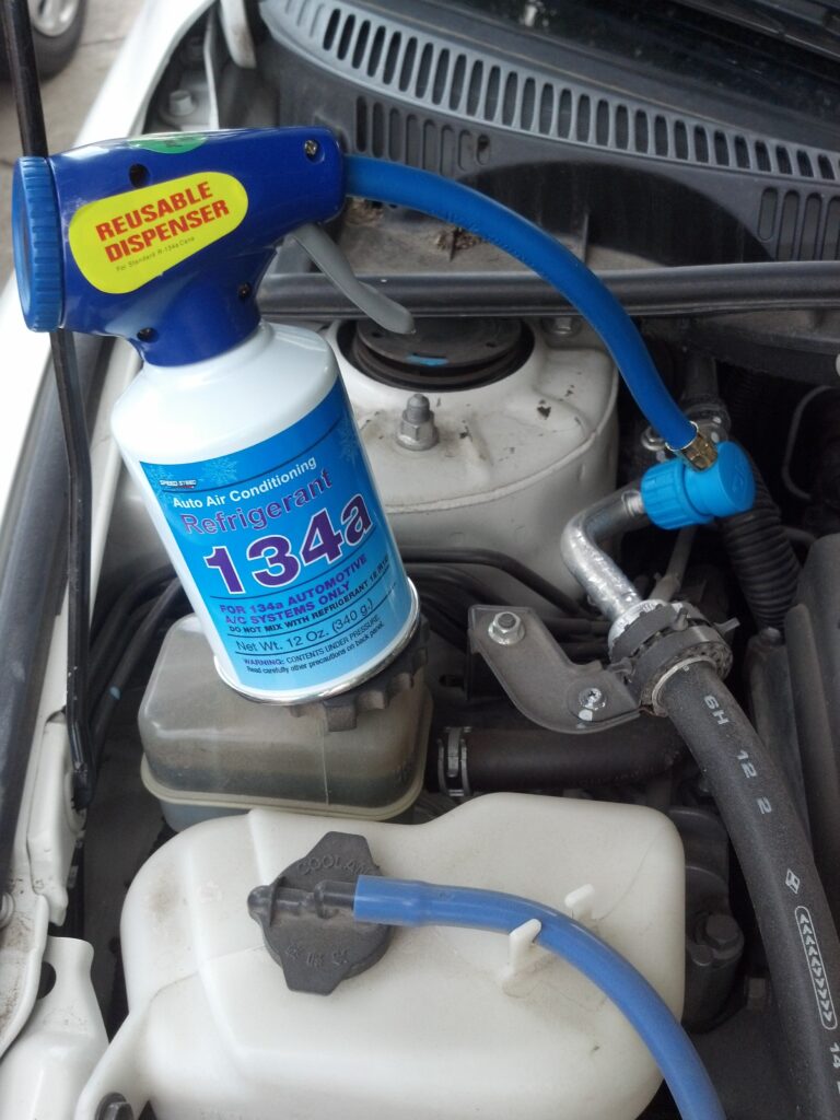 How Much Refrigerant in a Car