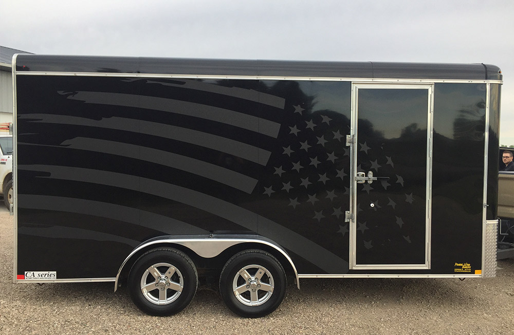 Enclosed Trailer Wraps Ideas - Outdoor Driving