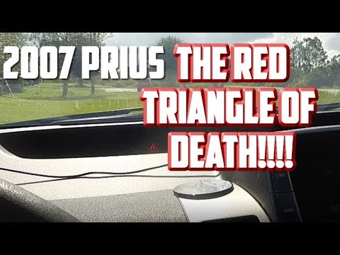 How to Reset Prius Red Triangle Light