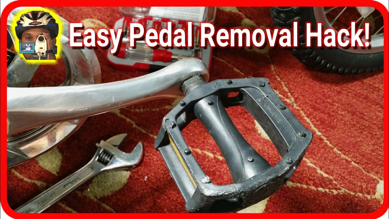 How to Take off Bike Pedals Without a Pedal Wrench Outdoor Driving