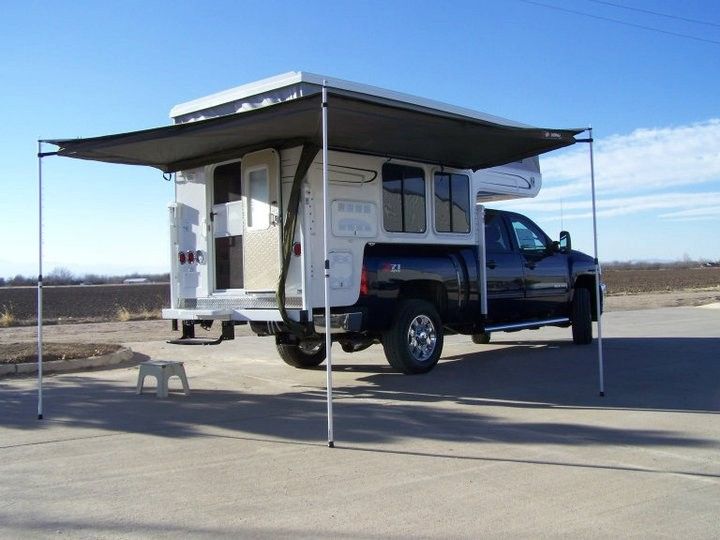 Truck Camper Awning Ideas