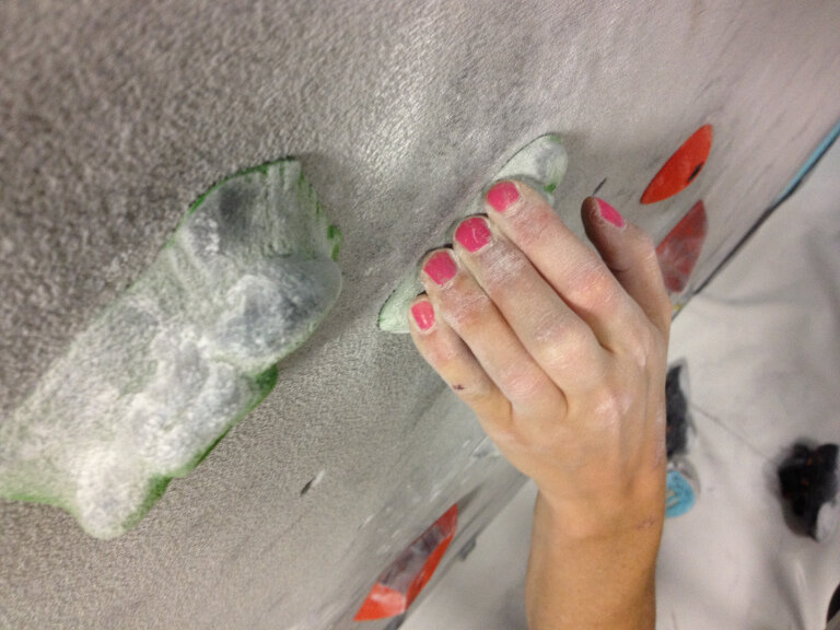 How to Rock Climb With Long Nails