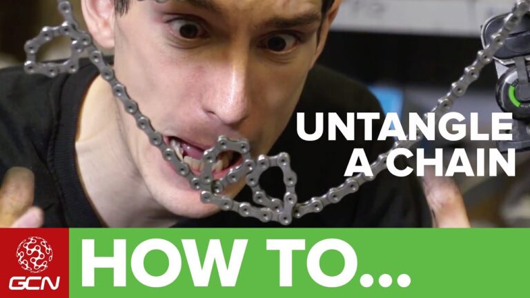 How to Untangle Bike Chain