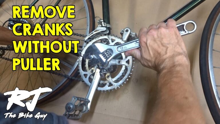 How to Remove Bike Crank Without Puller