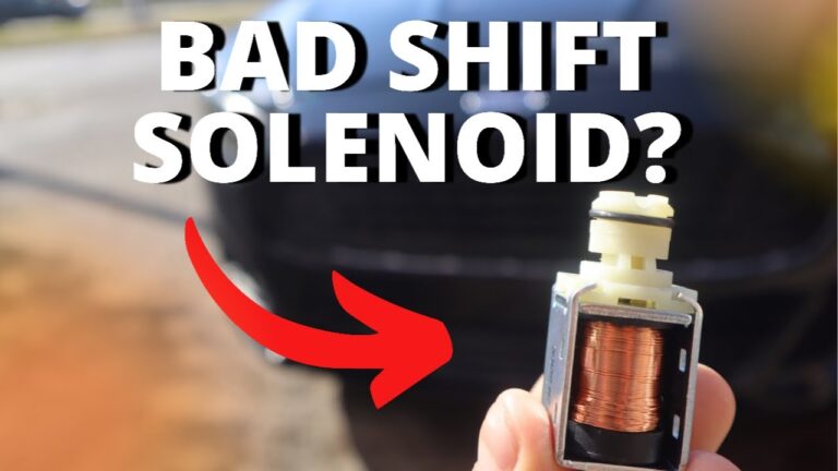 Will a Bad Shift Solenoid Throw a Code