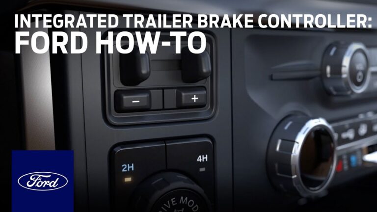 How to Test Ford Integrated Trailer Brake Controller