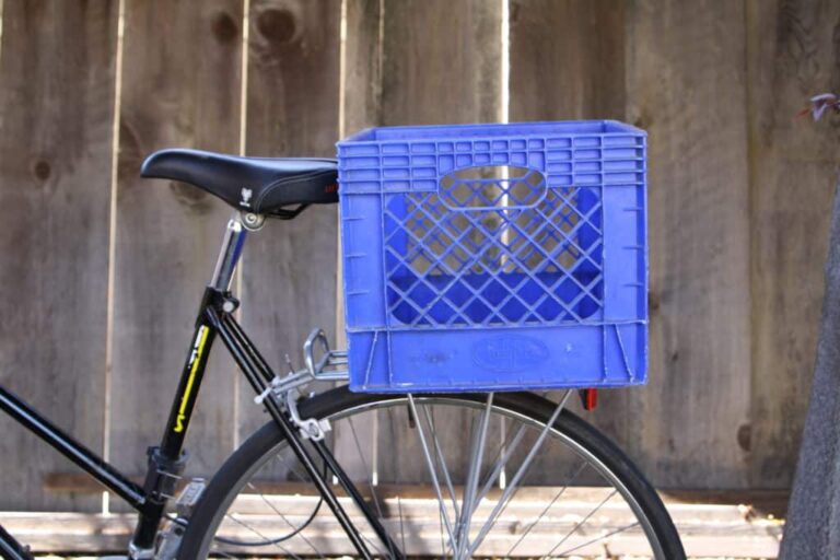 How to Attach Milk Crate to Bike