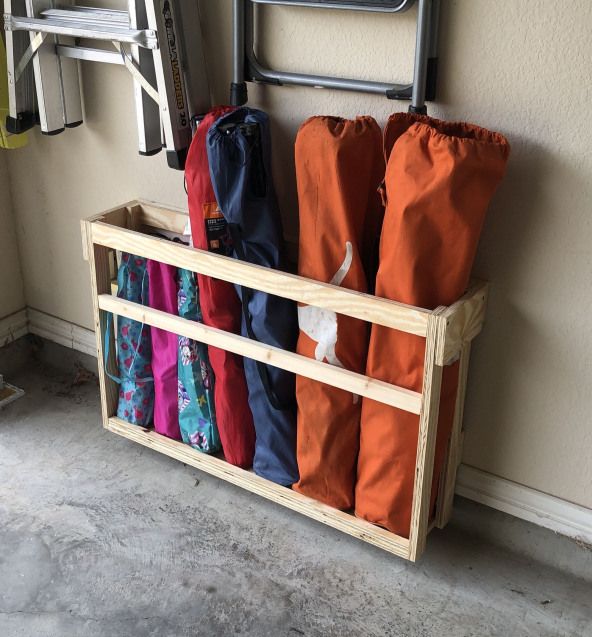 Camping Chair Storage Ideas