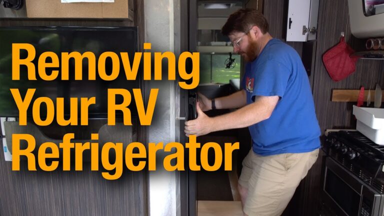 How to Remove Fridge from Rv