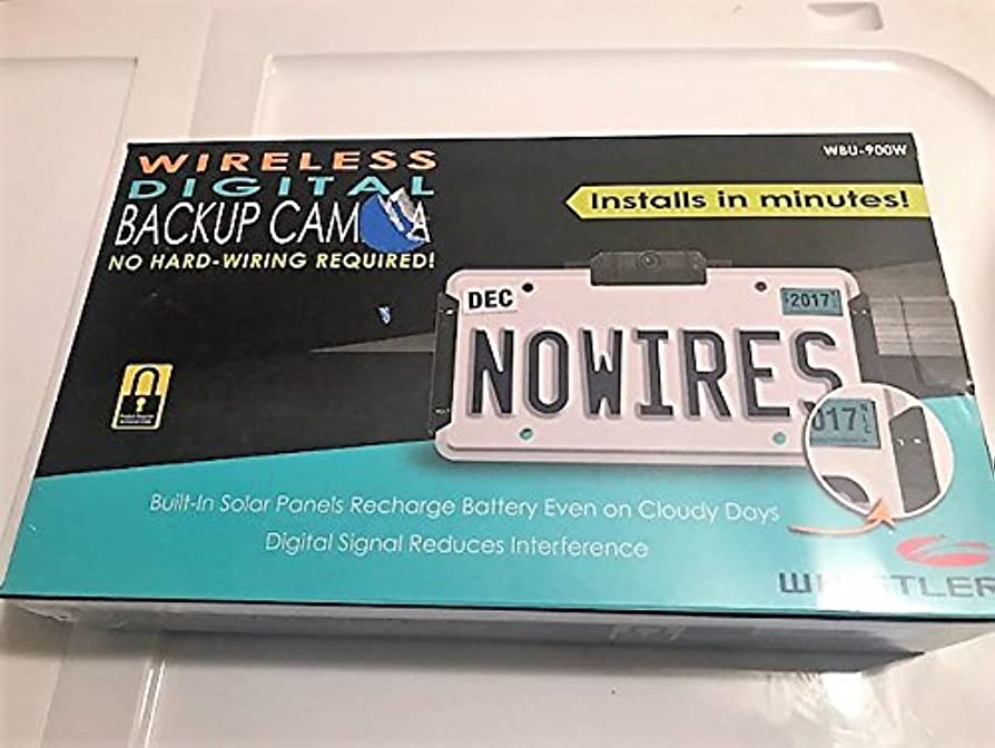 Whistler Backup Camera Will Not Pair Outdoor Driving