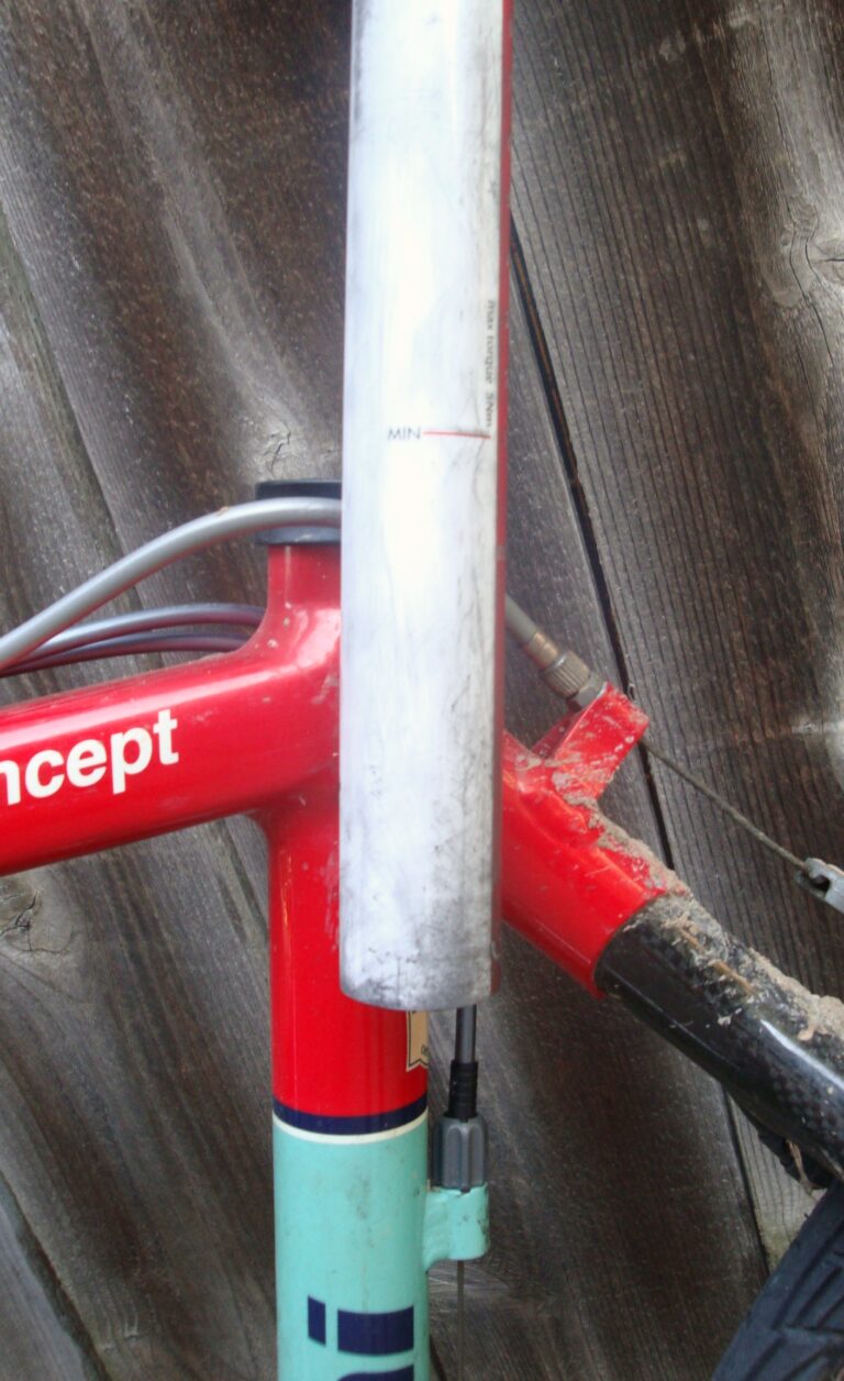 How Much Seat Post in Frame