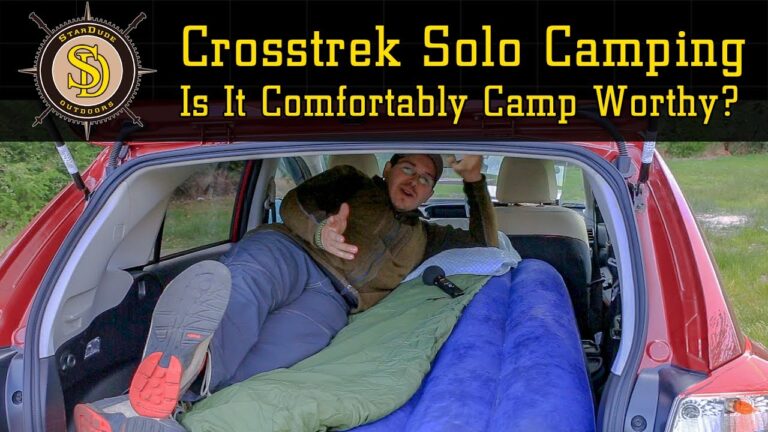 Can You Sleep in a Subaru Crosstrek