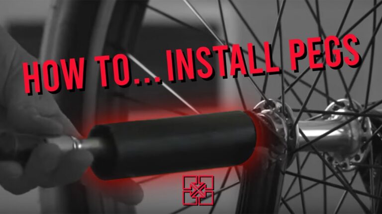 How to Install Pegs on Bmx Bike