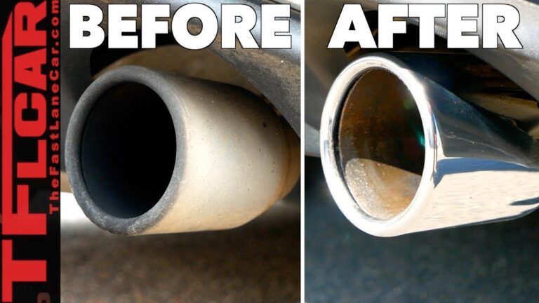 How to Clean a Exhaust Pipe