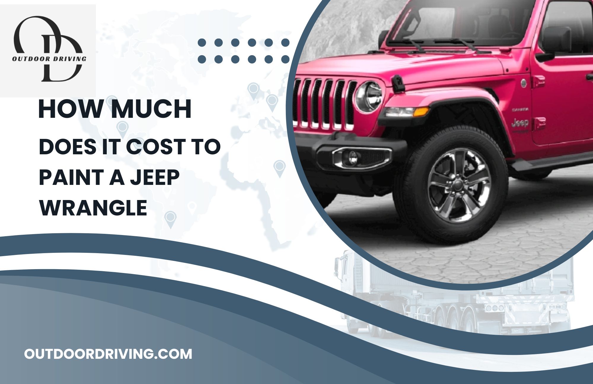 How Much Does It Cost to Paint a Jeep Wrangler Outdoor Driving