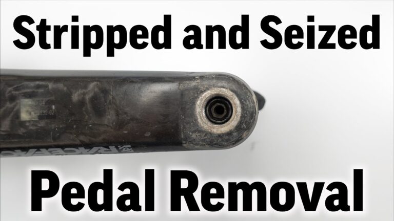 How Can I Loosen the Bike Pedal If Its Stripped